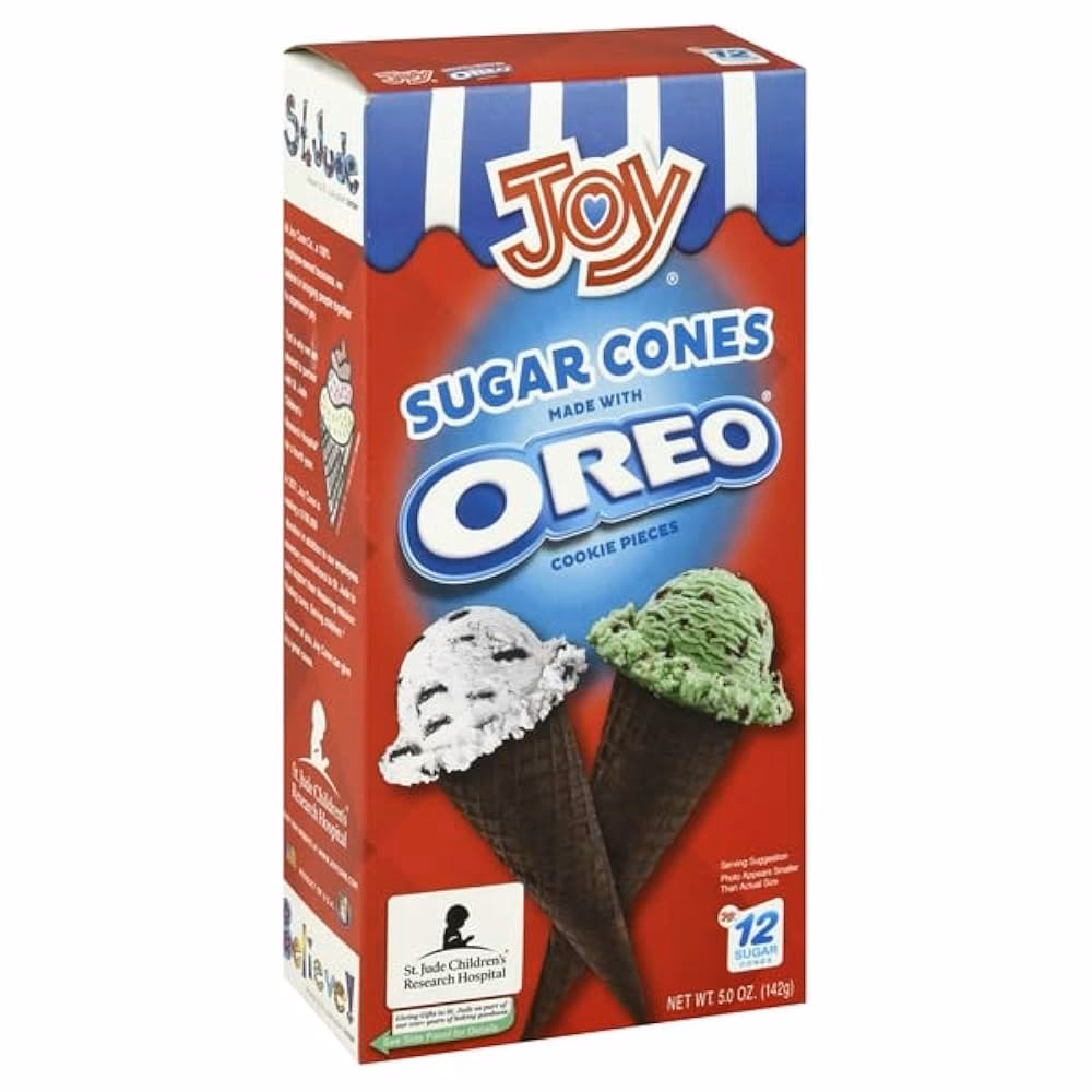 Are Oreo cones frozen?
