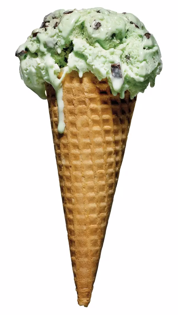 Why do ice cream cones have a conical shape?