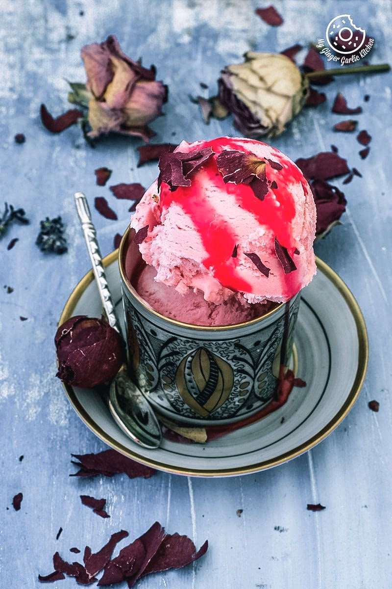 What is Rose ice cream?