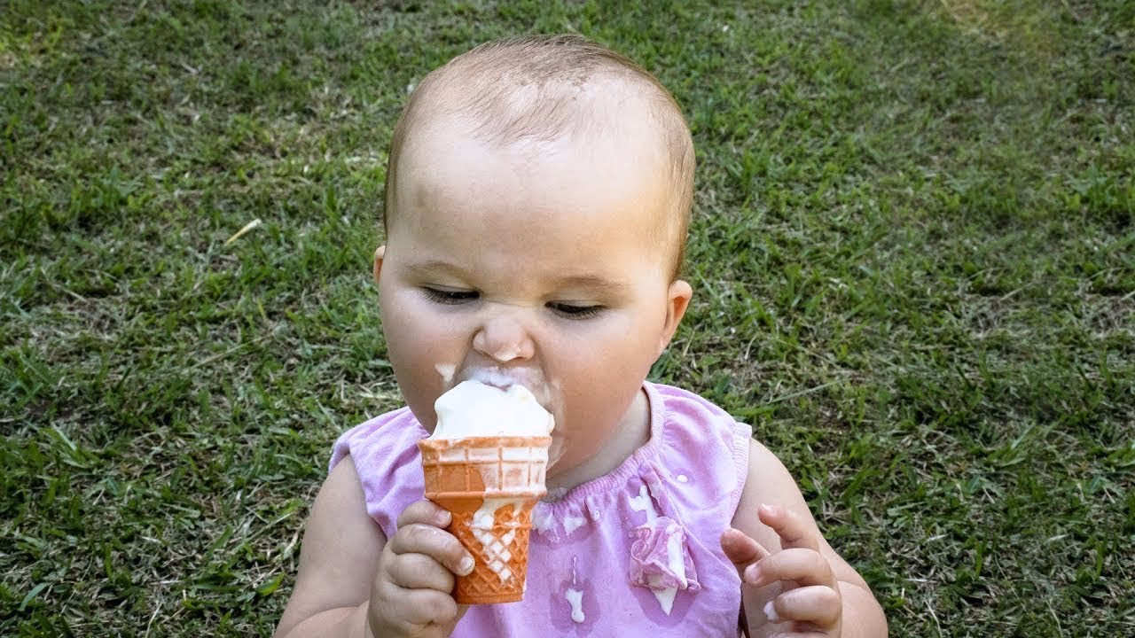 Do babies scream for ice cream?