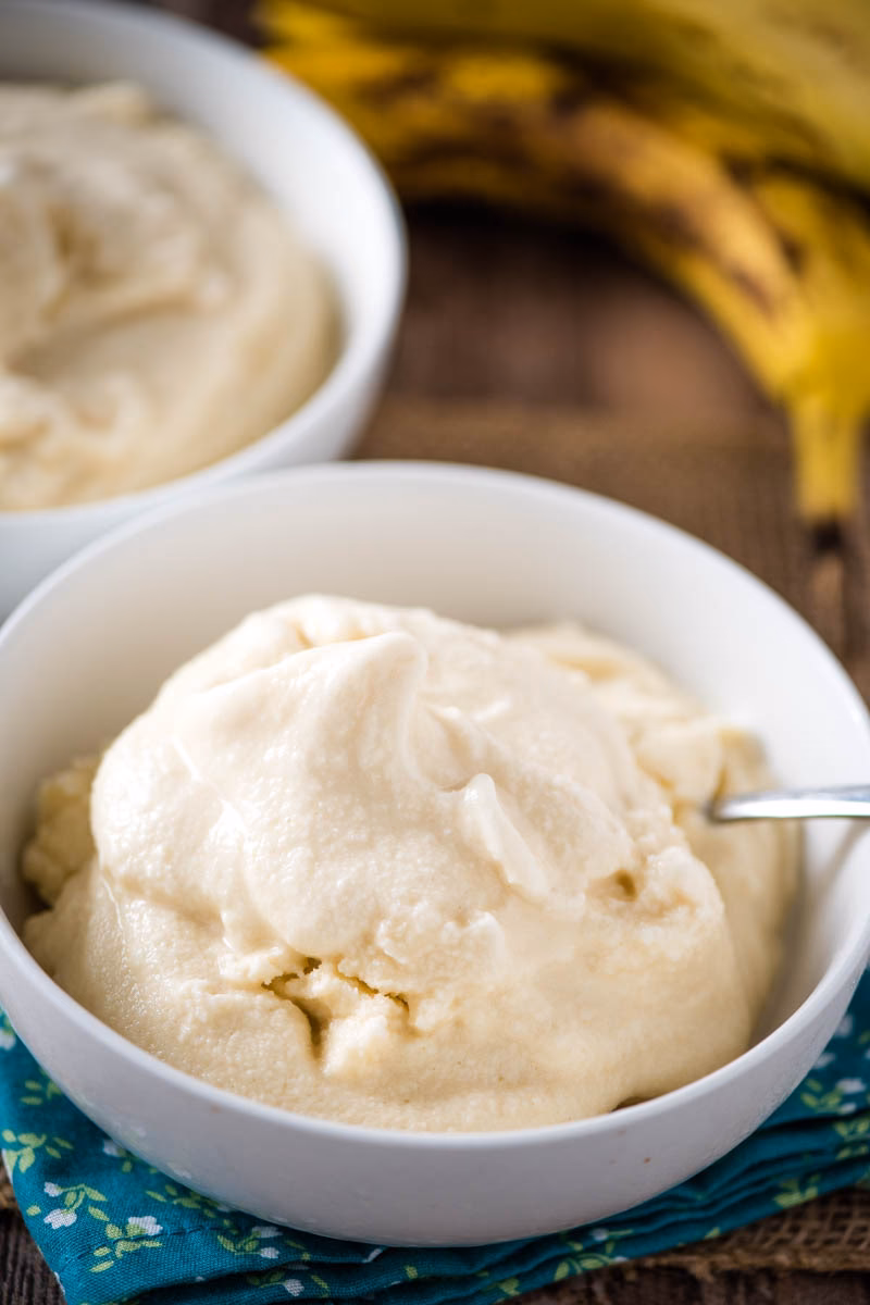 Can you freeze banana ice cream?