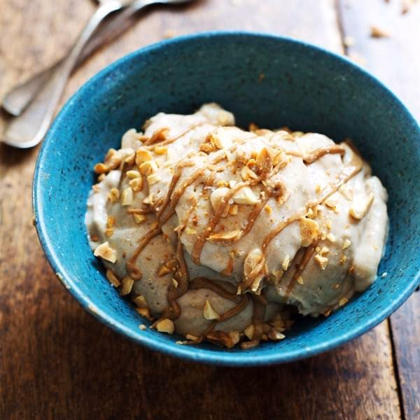 What is peanut butter banana ice cream?