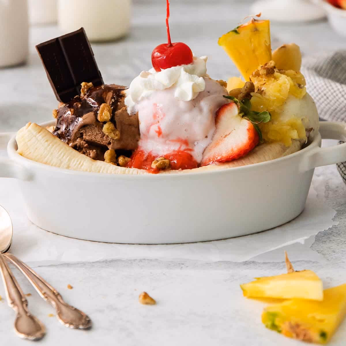 What is Banana Split ice cream?