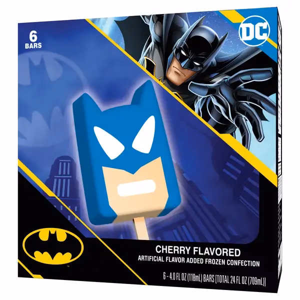 What is a Batman ice cream pop?