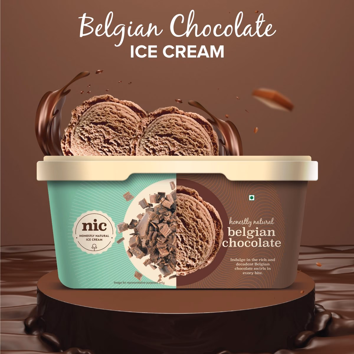 Who is Belgian ice cream?