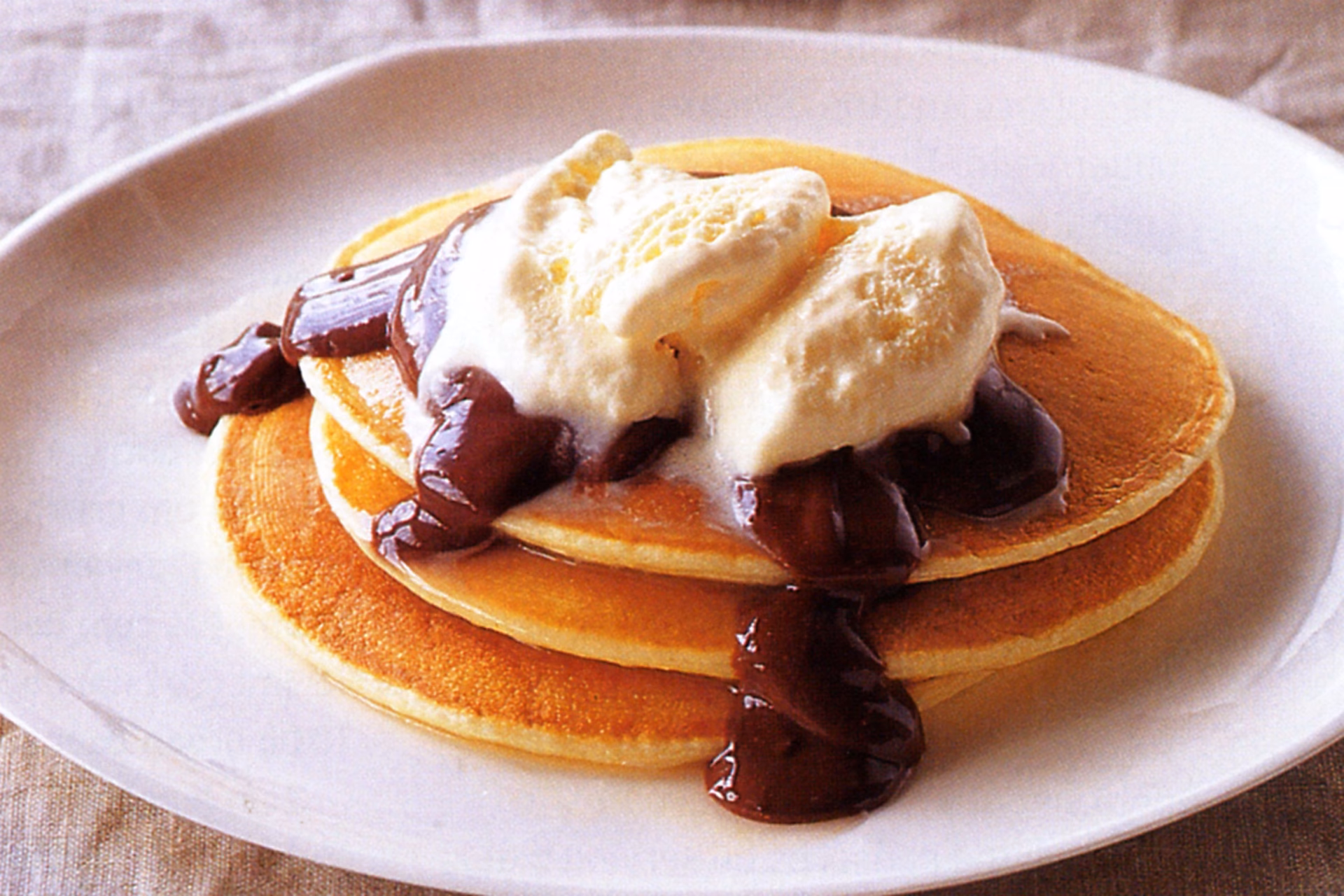 Are ice cream pancakes good for breakfast?