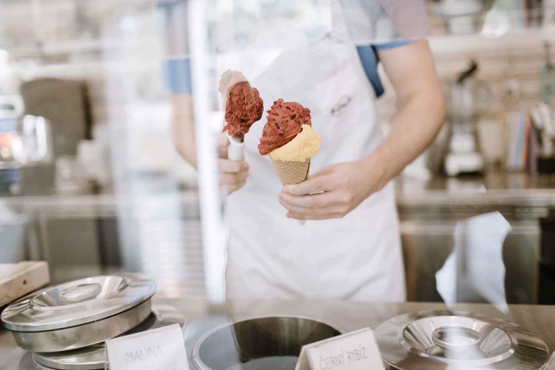 What is the best gelato in Prague?