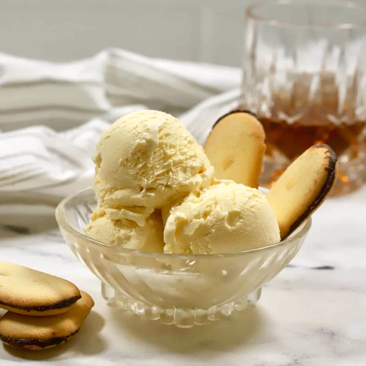 Is Bourbon better than scotch ice cream?