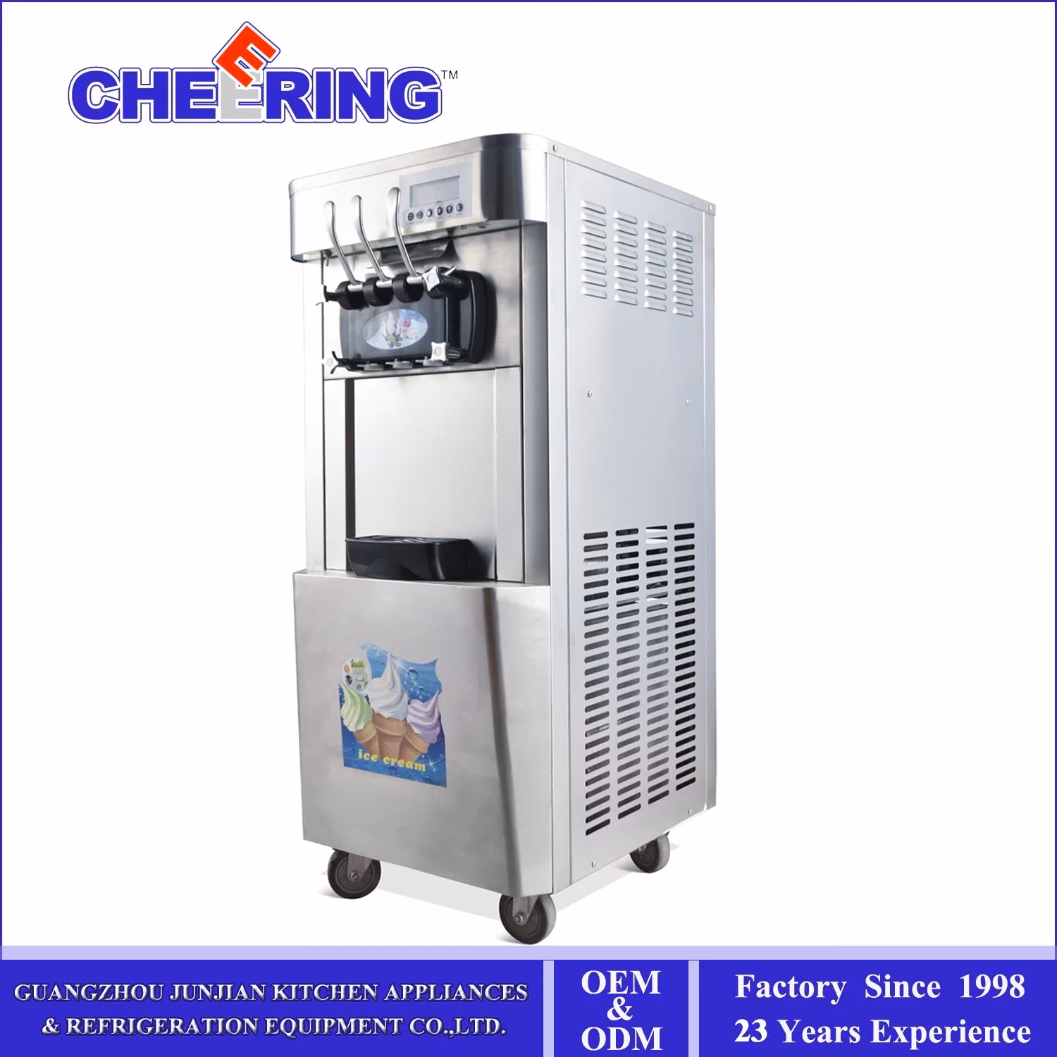 Where can I find technical support ice cream machine model bql-7200t?