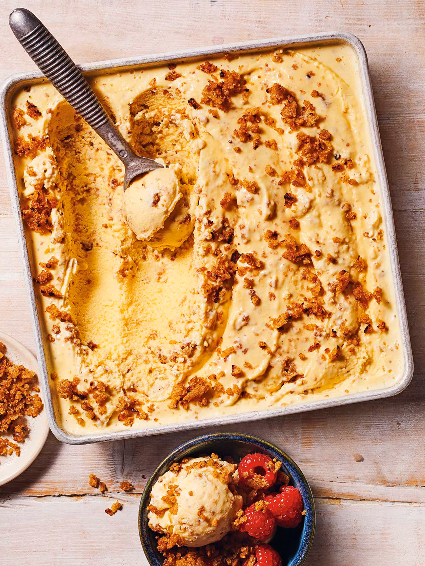 What is brown bread ice cream?