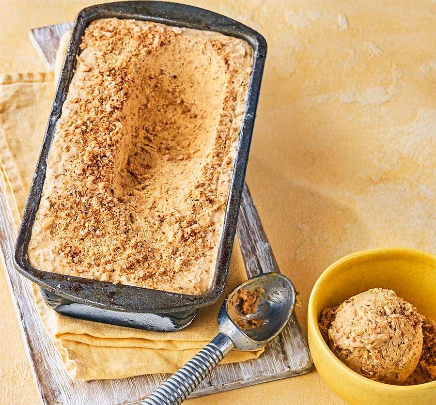 Can you freeze brown bread ice cream?