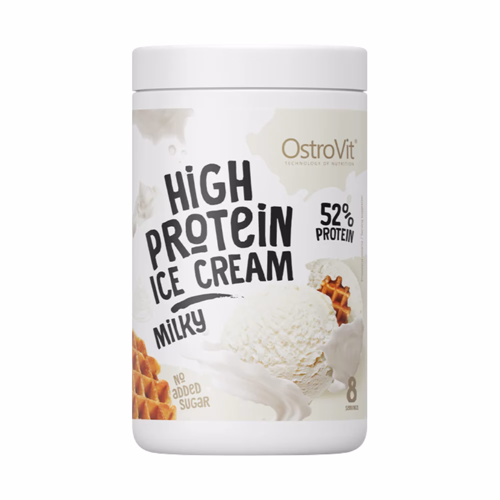 Does high-protein ice cream have sugar?