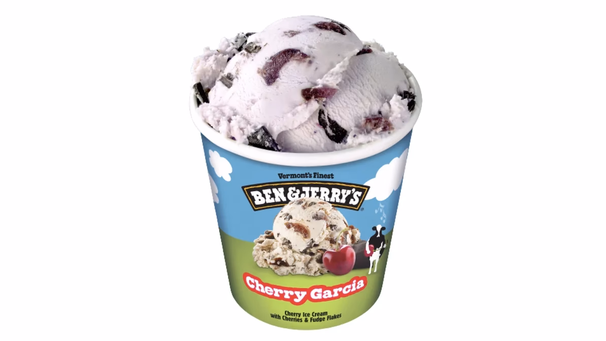 Why does Ben & Jerry have cherry ice cream?