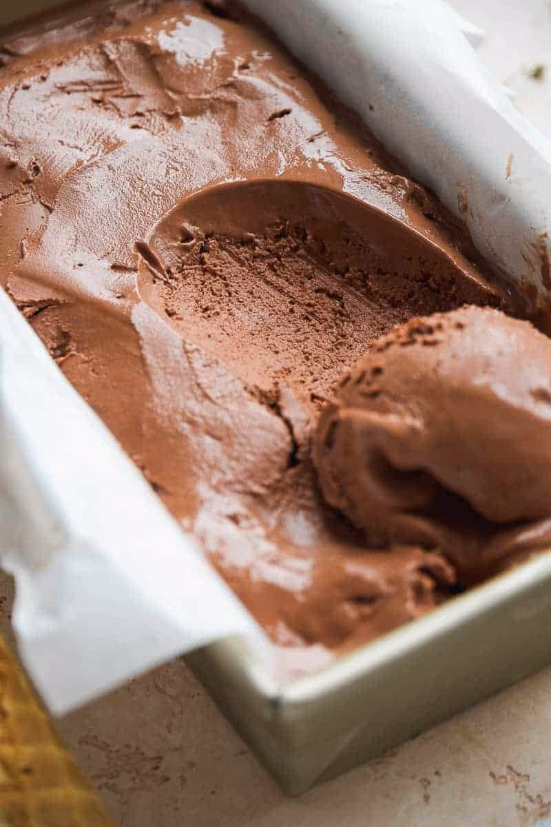 How do you make chocolate frozen yogurt without ice cream maker?