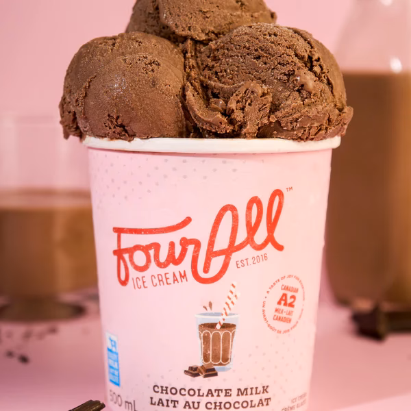 What is chocolate ice milk?