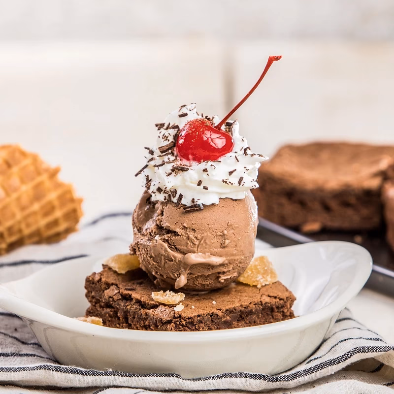 How do you make chocolate frozen yogurt?