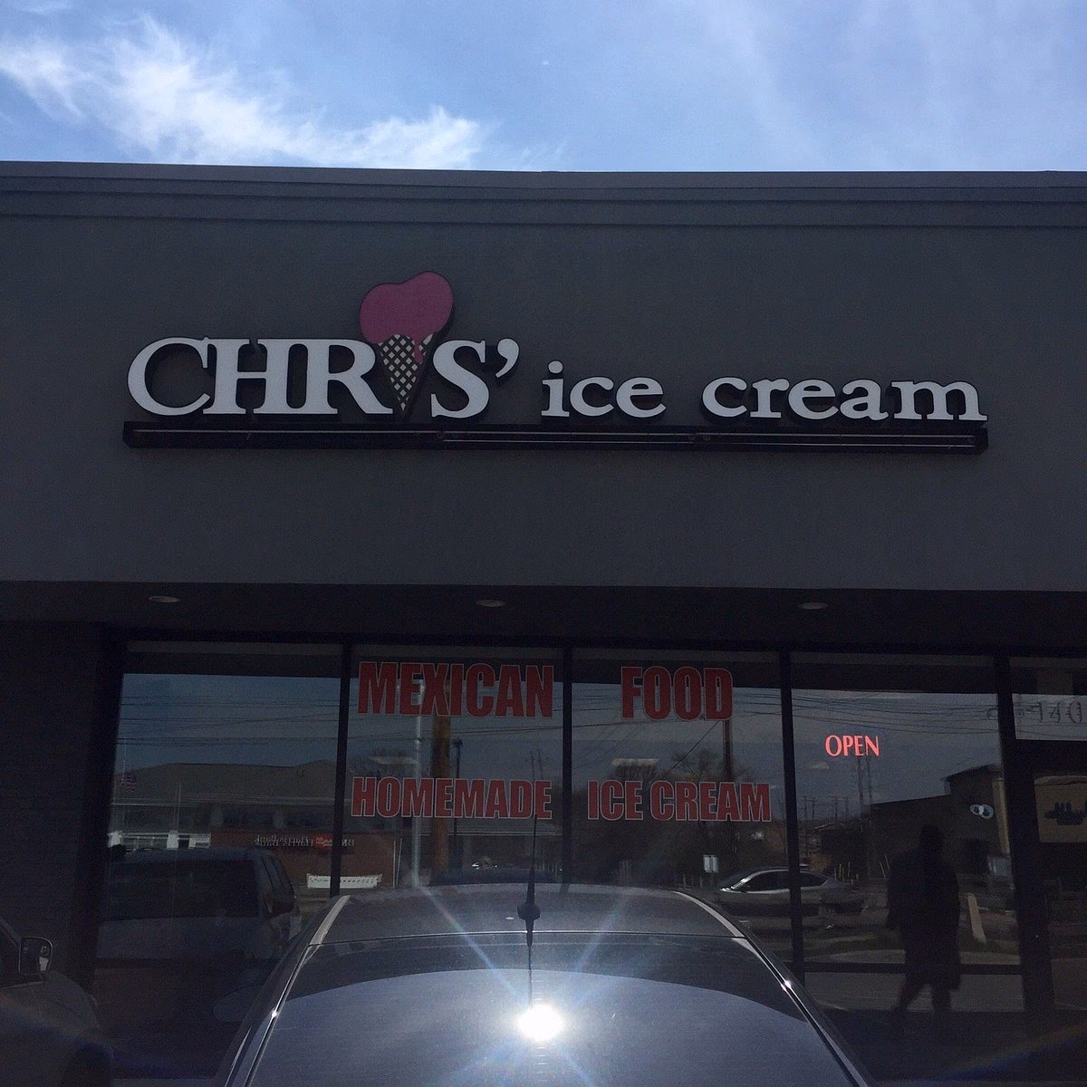 Who is Chris ice cream?