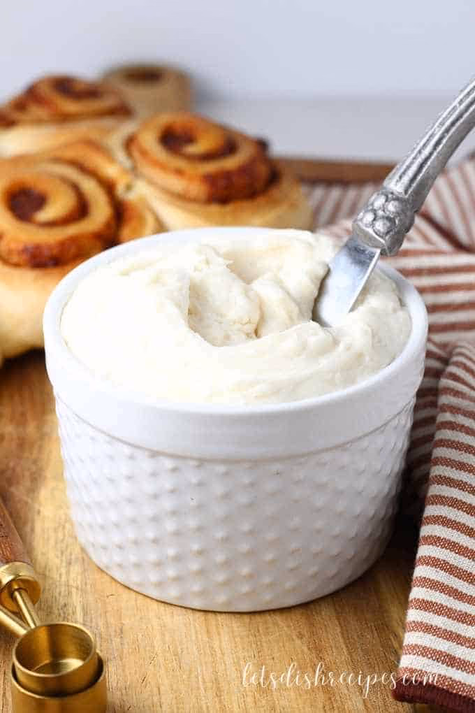 Can you add milk to cinnamon roll icing?