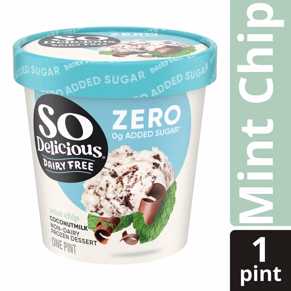 Does coconut cream ice cream have sugar?