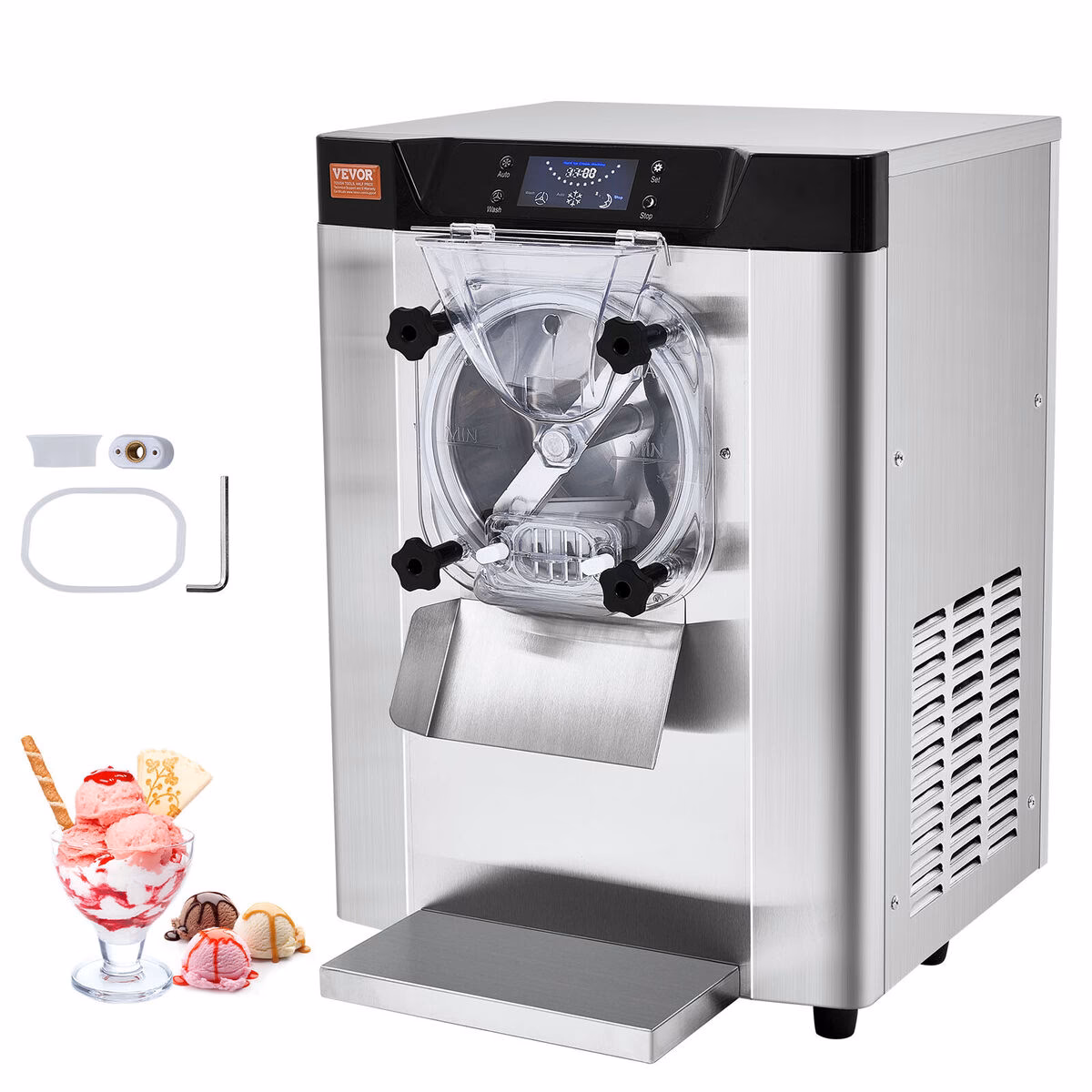 What is commercial hard ice cream machine?