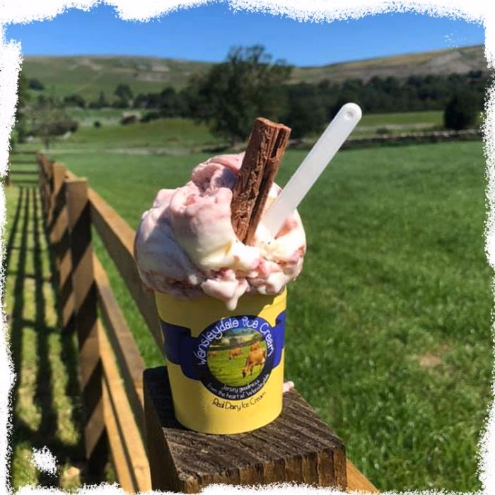 Who makes ice cream in Wensleydale?
