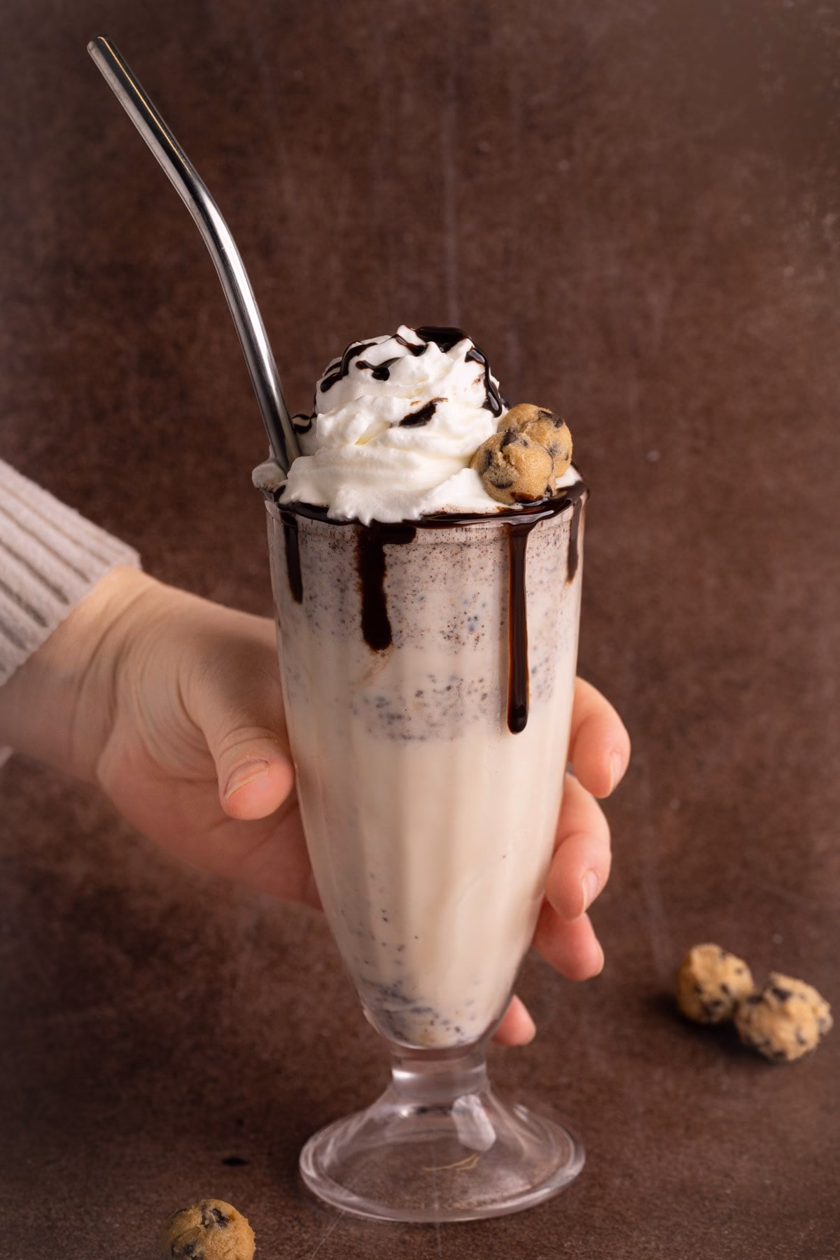 How do you make a milkshake with ice cream?