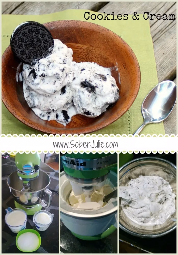 How do you make butter using a KitchenAid mixer?