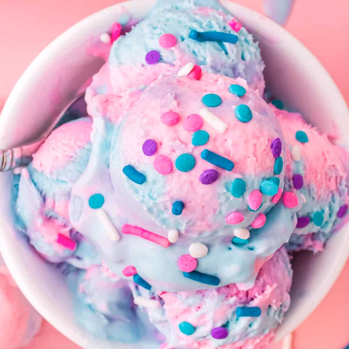 What kind of ice cream do you use to make cotton candy?
