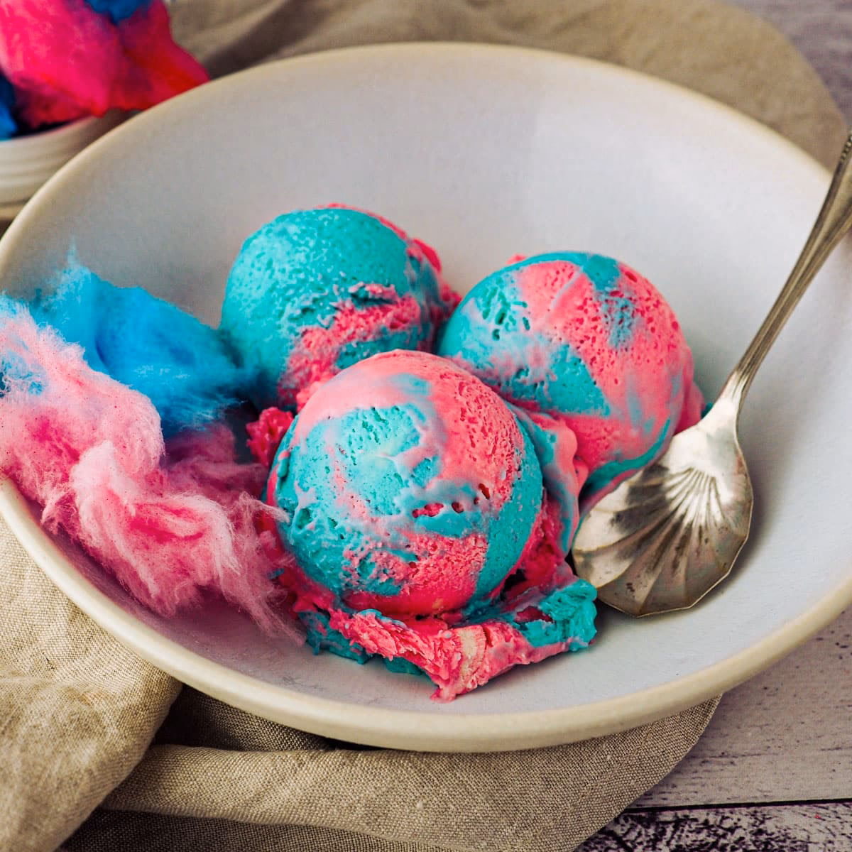 Do you need an ice cream maker to make cotton candy ice cream?