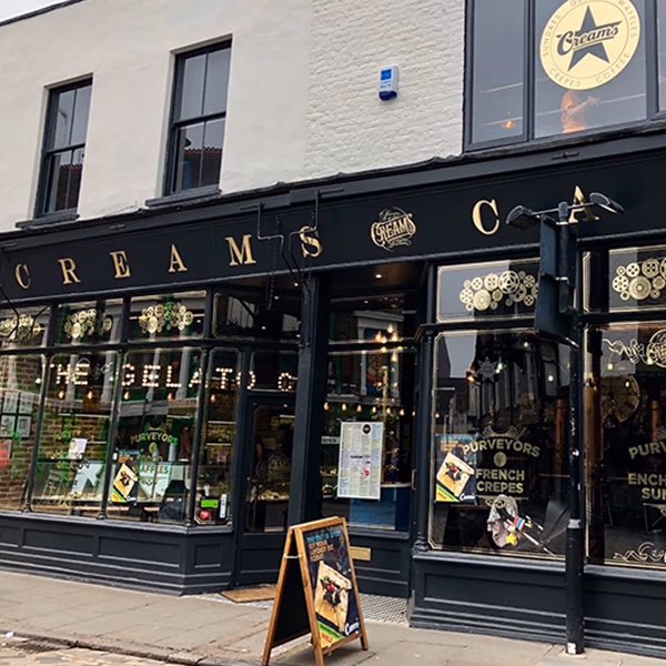 Where is Watford – creams Cafe?