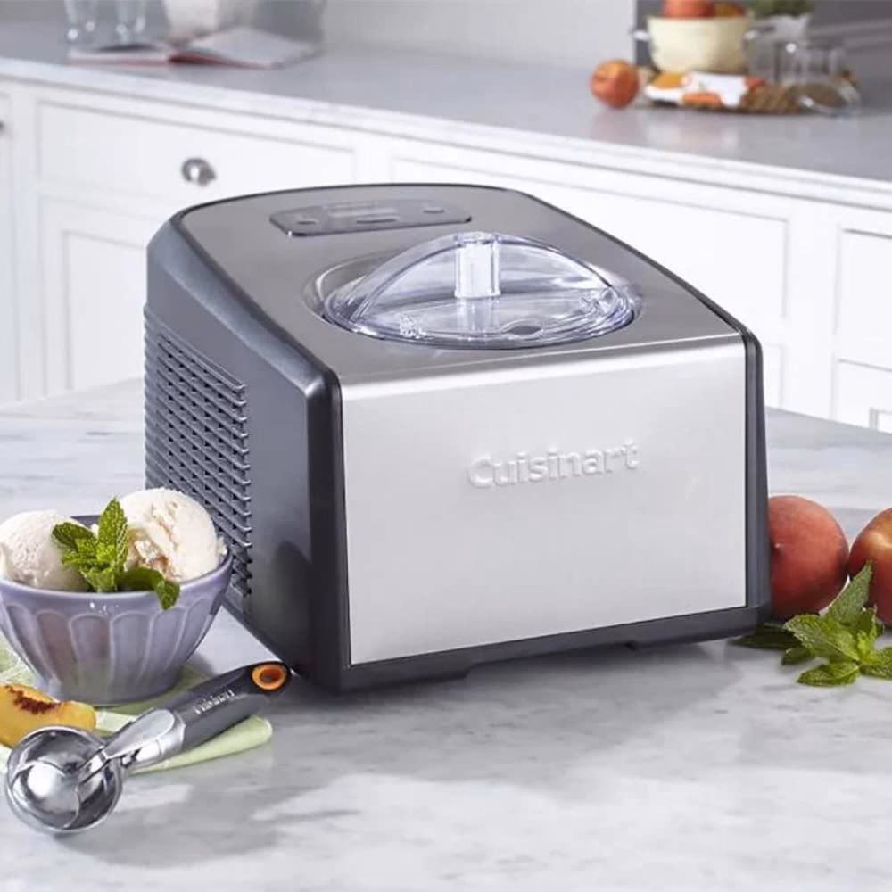 Does Cuisinart ice cream maker have a compressor?