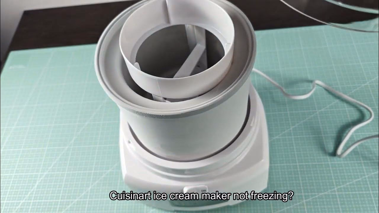 Why do you need a Cuisinart ice cream maker?