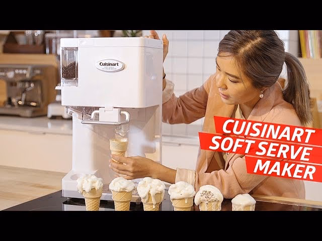 Is Cuisinart soft serve ice cream maker dishwasher safe?