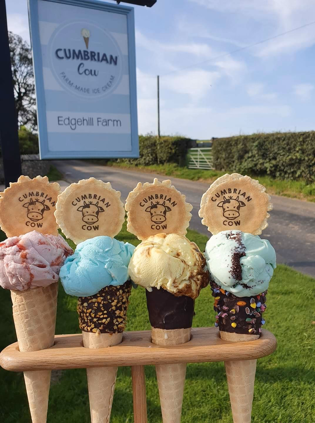 Where can I find ice cream in Ulverston?