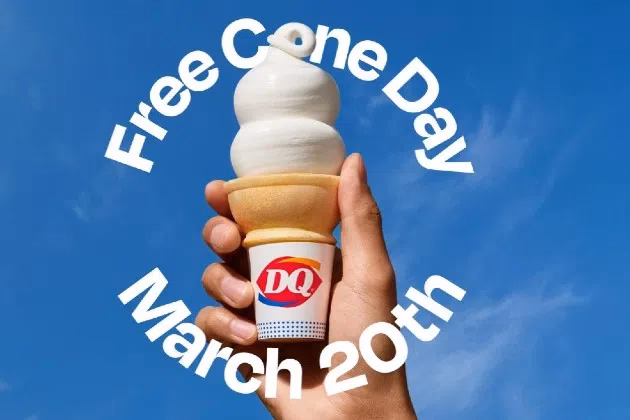 When is Dairy Queen's Free Cone Day?