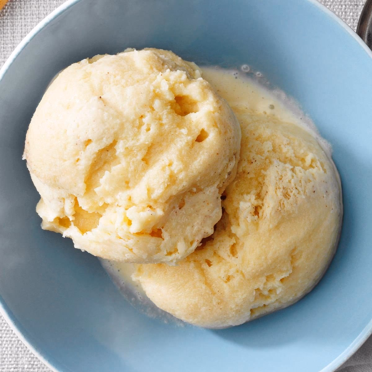What is eggnog ice cream?