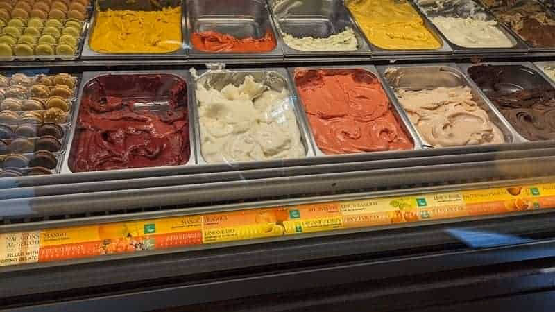 Where is ice cream made in Florence?