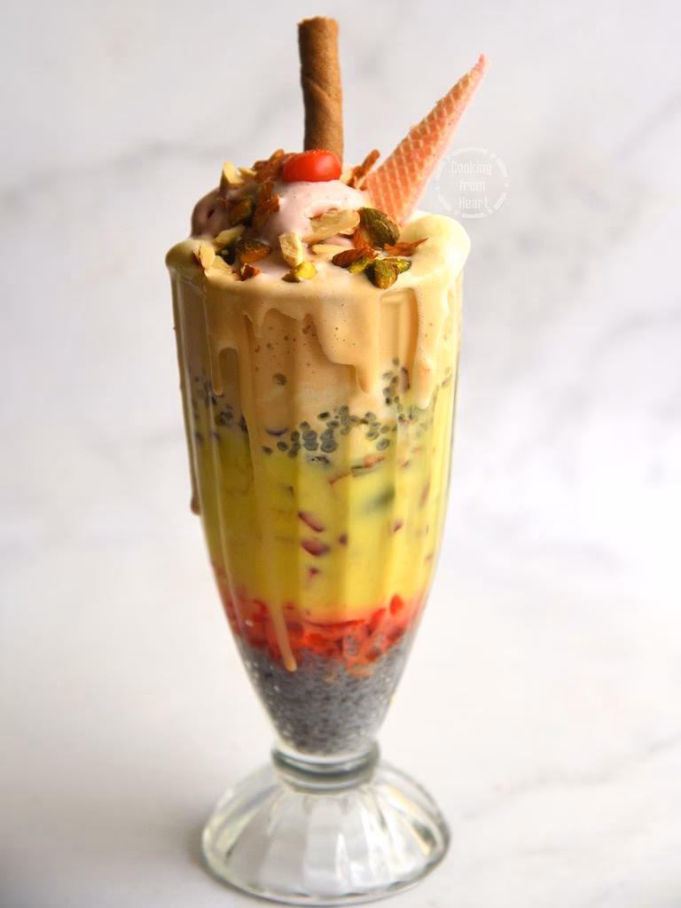 What are hybrid versions of falooda?