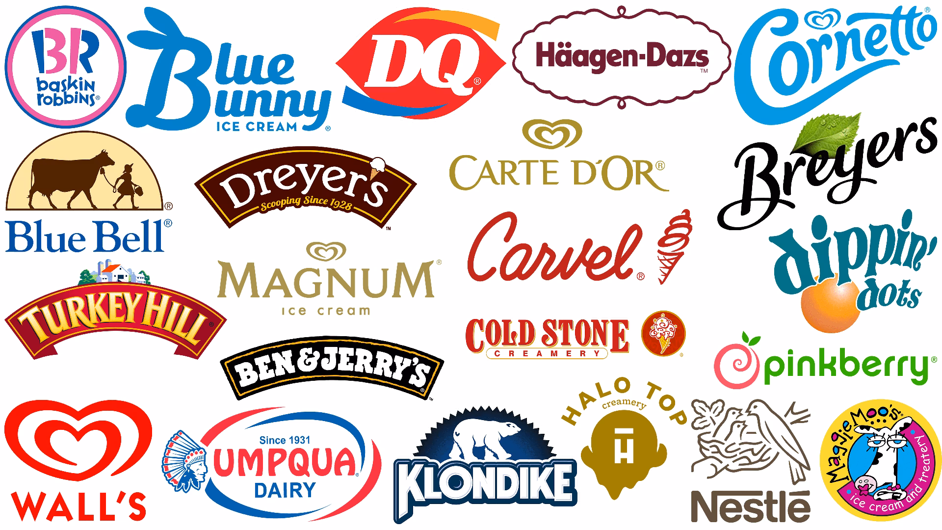What is a good logo design for bear's ice cream?