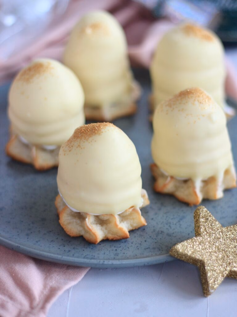 Hvordan kan du dyppe Flødebollen i chokolade?