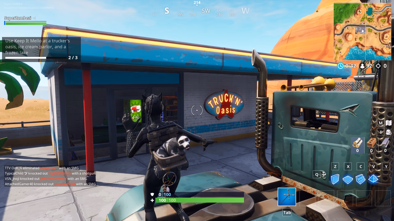 Are there ice cream trucks in Fortnite?