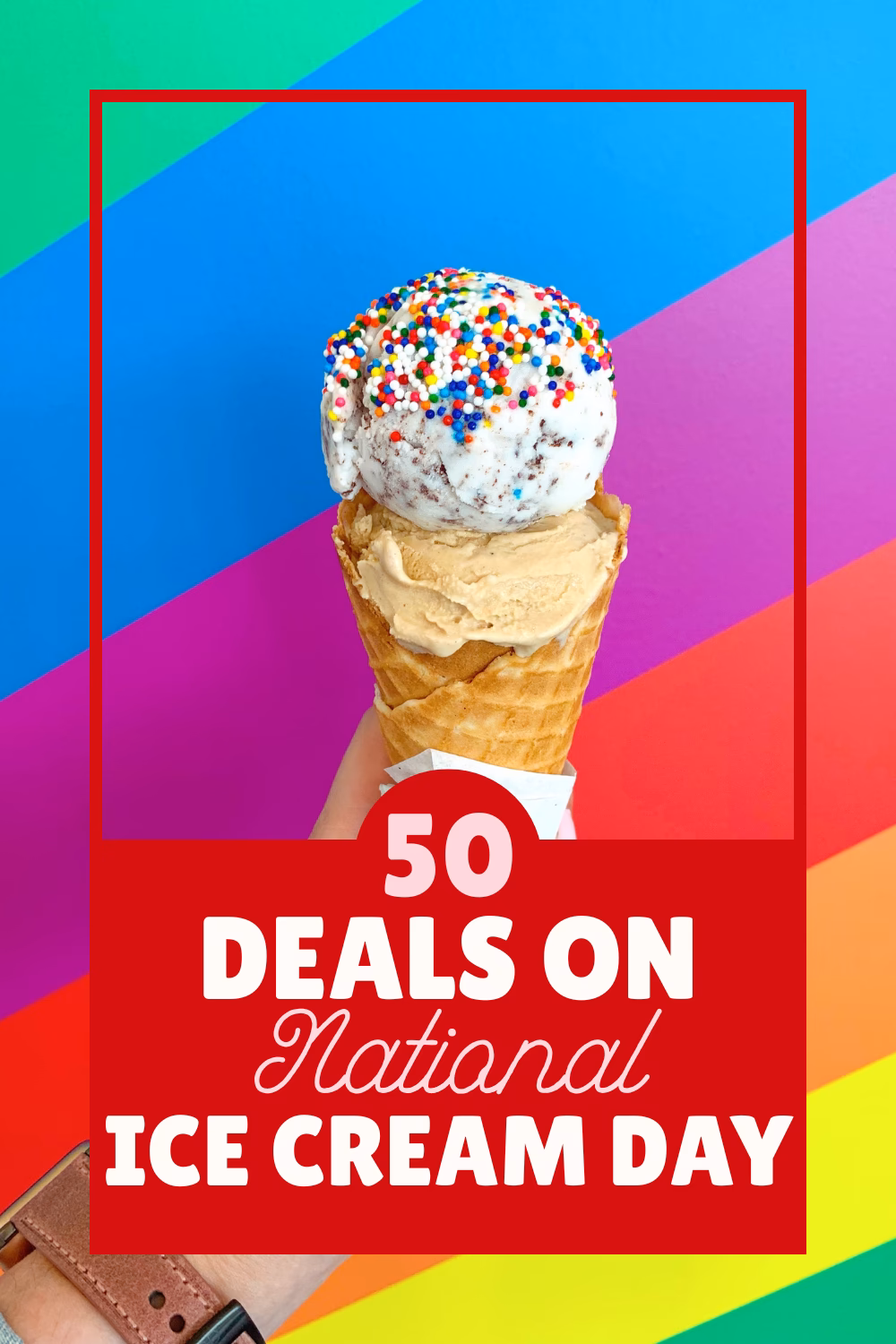 Is there free ice cream on national ice cream day?