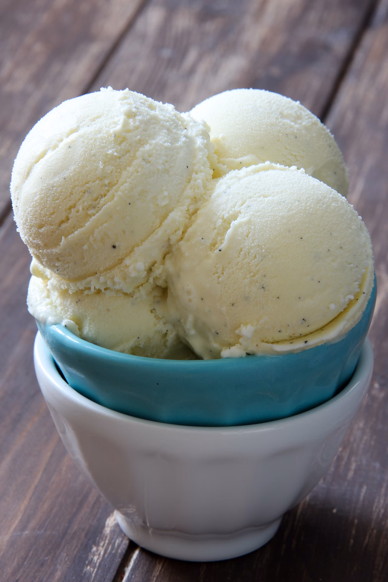 What is French vanilla ice cream?