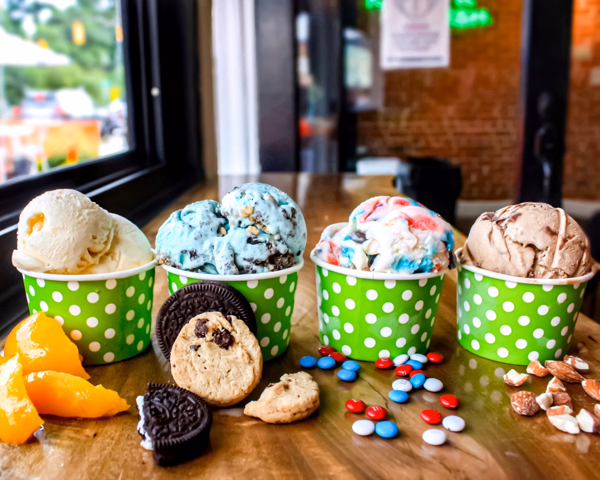 What ice cream is a Kiwi smoothie?