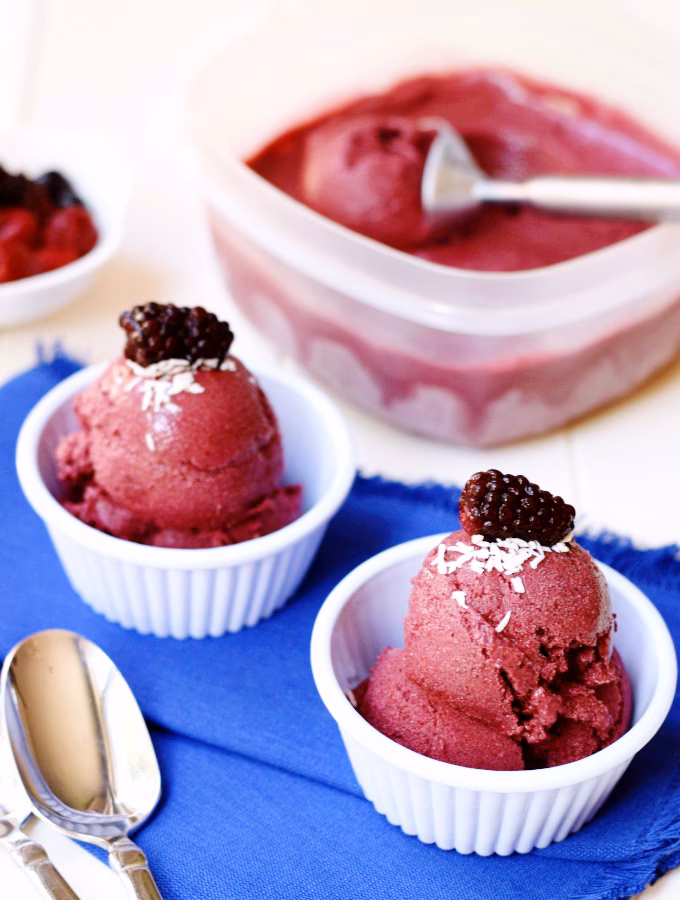 Can you use vegan frozen yogurt instead of ice cream?