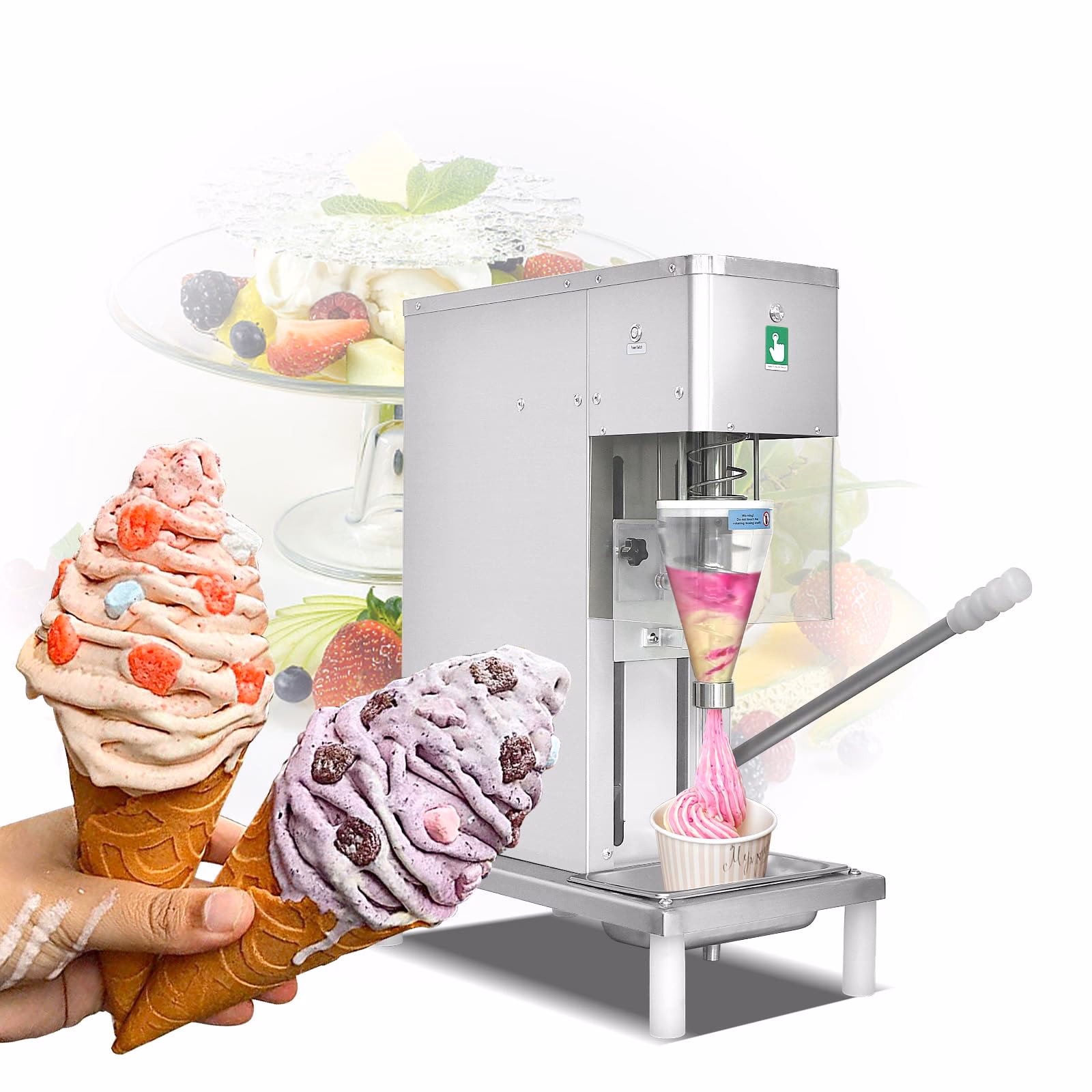 Why should you buy a real fruit ice cream machine?