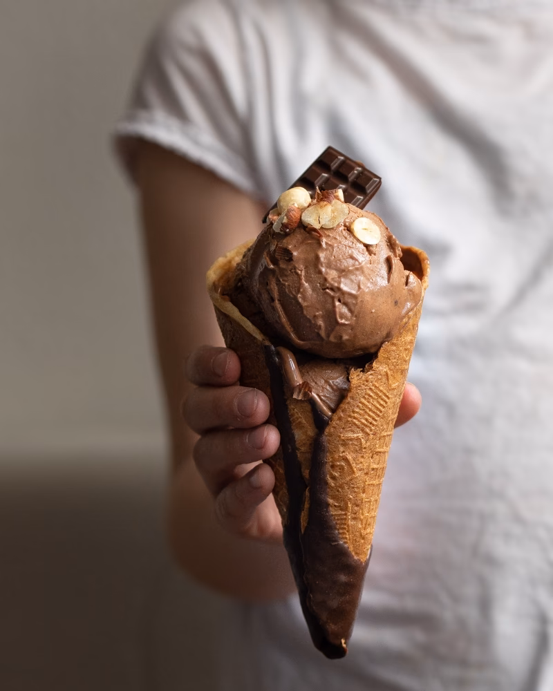 How do you make Gianduja ice cream?