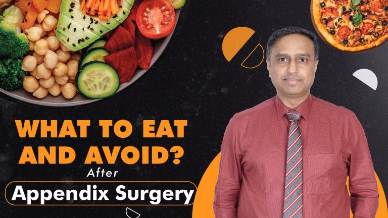 Can I eat chicken after appendix surgery?