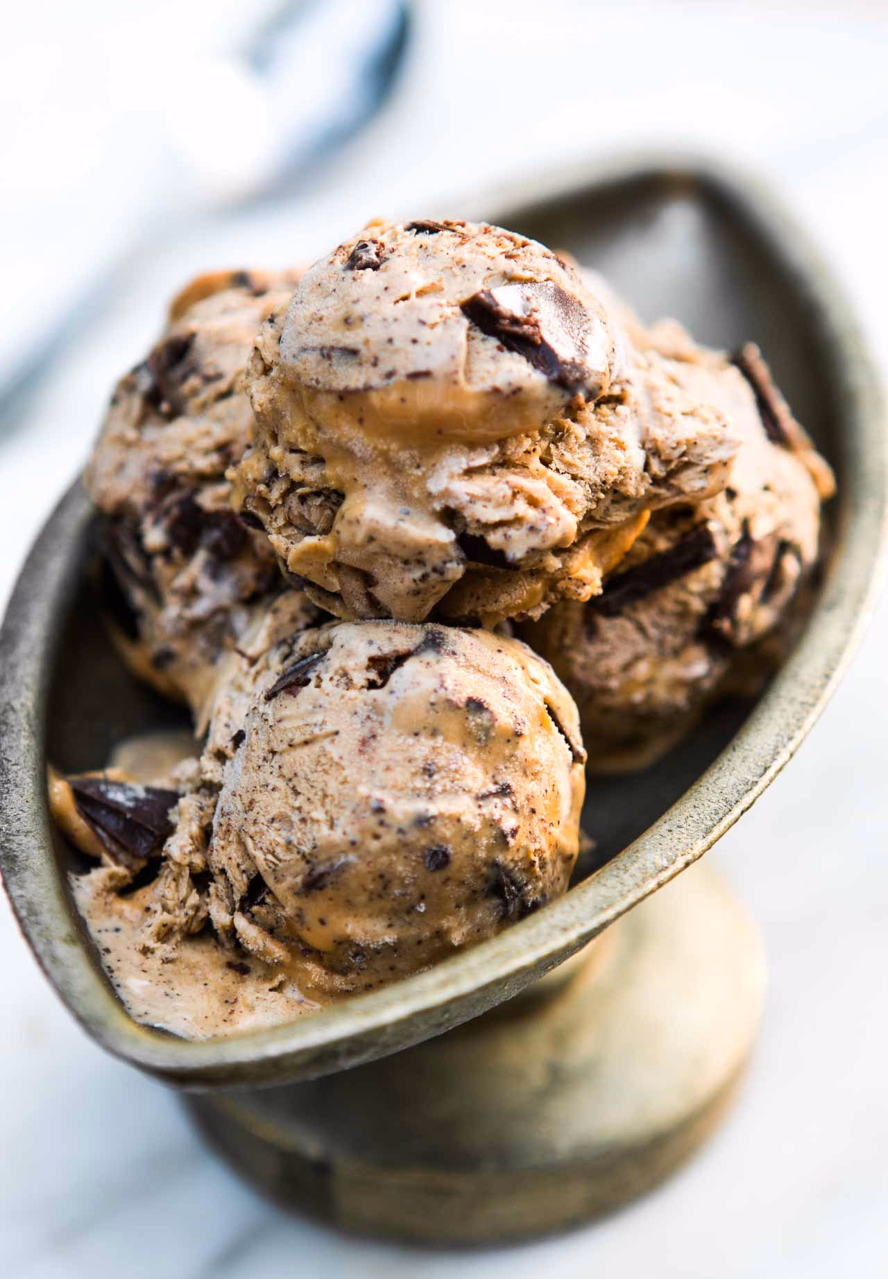 How do you make ice cream smoother?