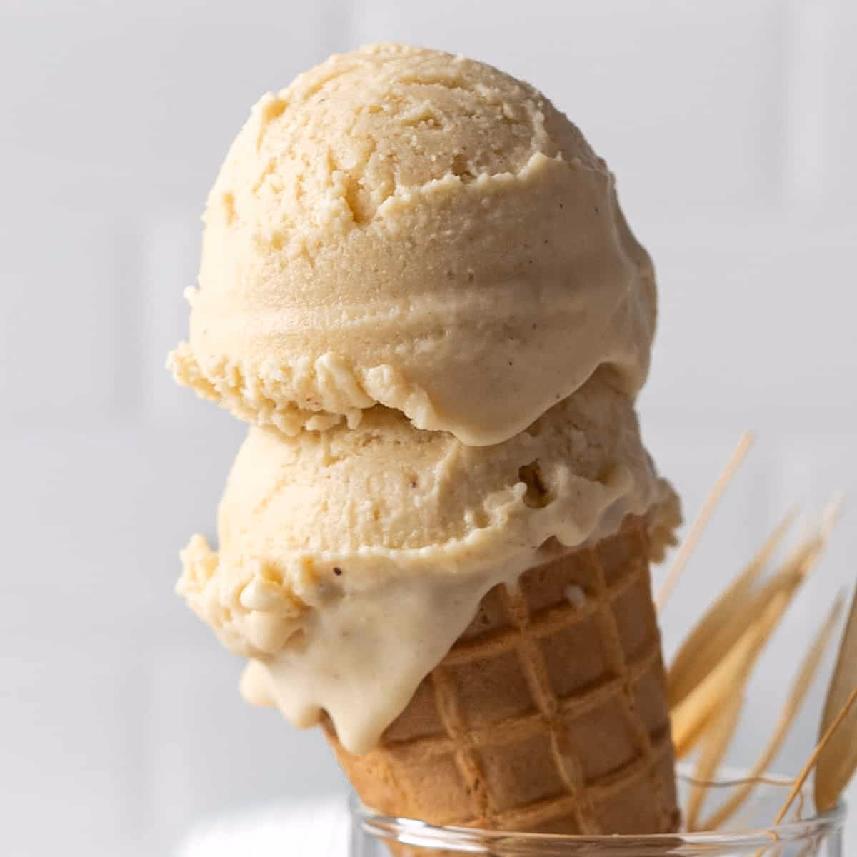 What is hazelnut ice cream?